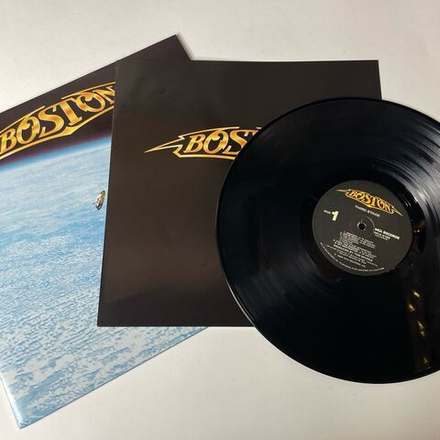 Винтажная виниловая пластинка LP Boston Third Stage (USA 1986) A New World