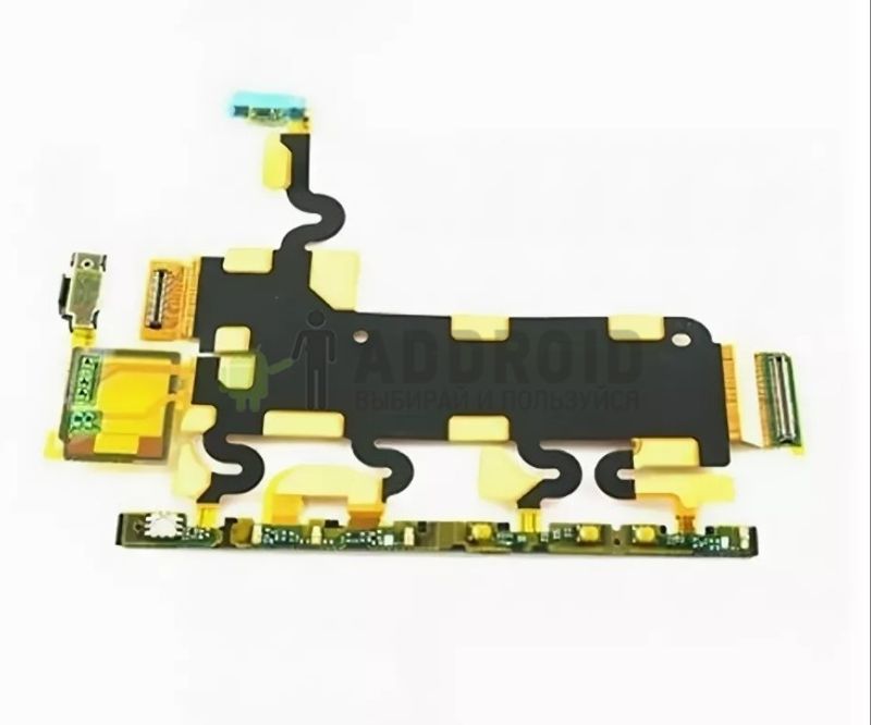 Шлейф для Sony Xperia Z1 C6903 с кнопками включения и регулировки громкости