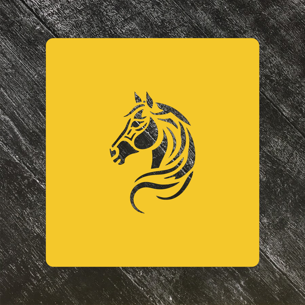 Трафарет Лошадь №1