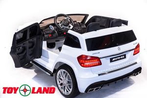 Детский электромобиль Toyland Mercedes-Benz GLS63 AMG белый фото №5