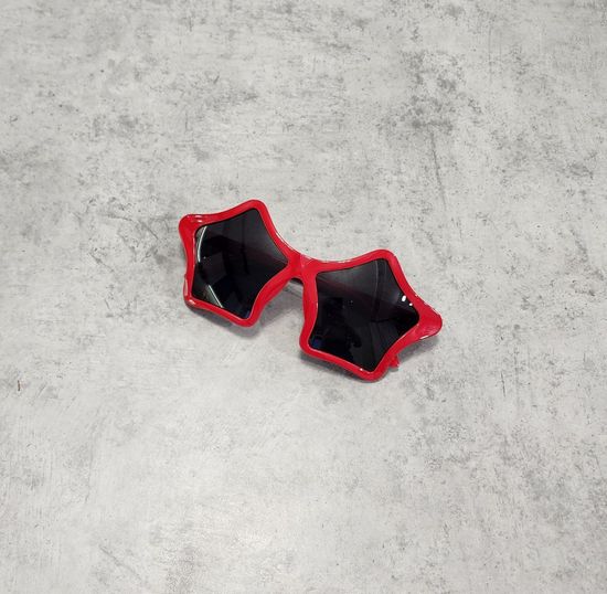 Очки Черт жёлтые с зелёным