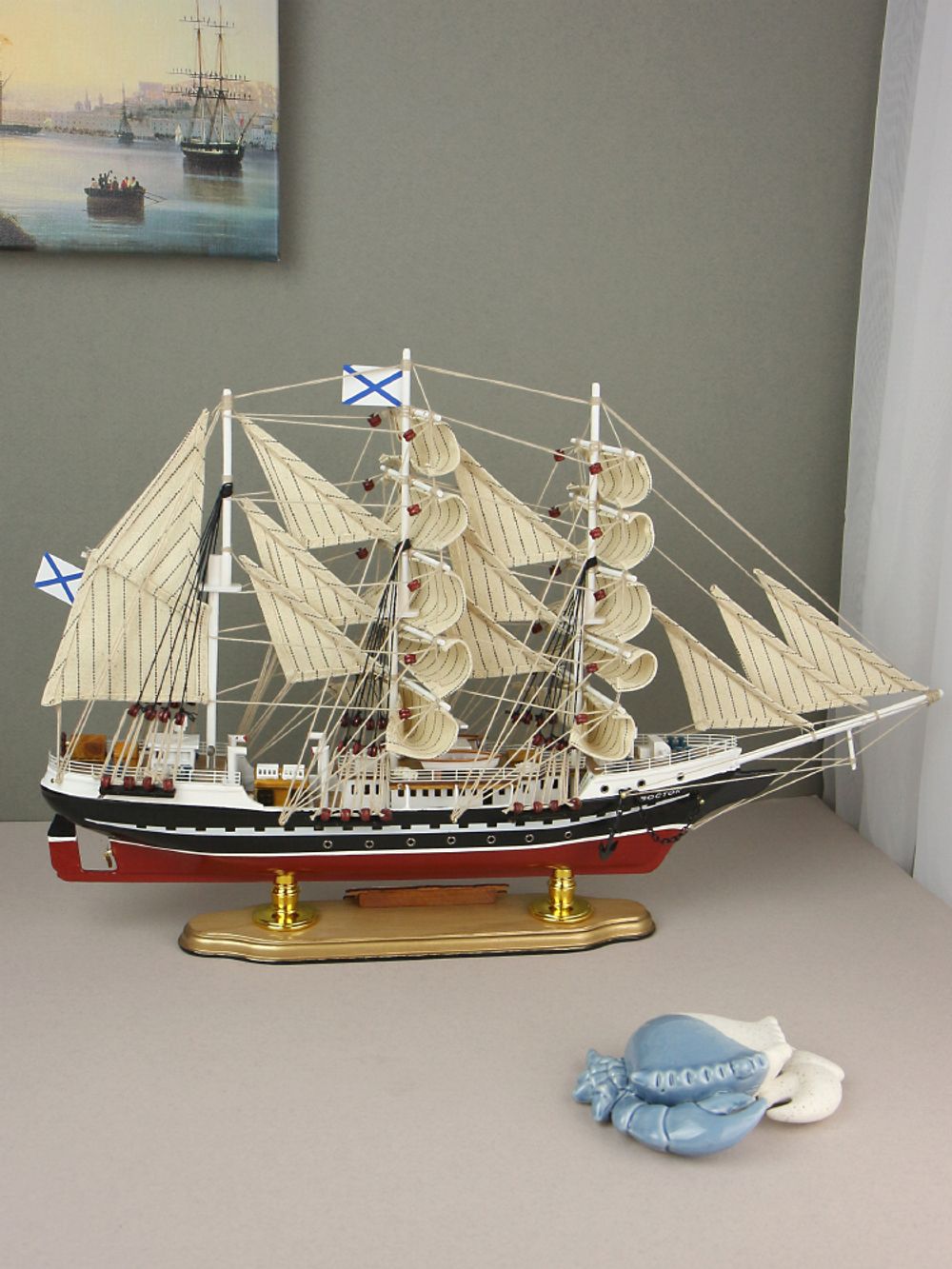 Meteor Lights Модель парусника Восток, 52 см