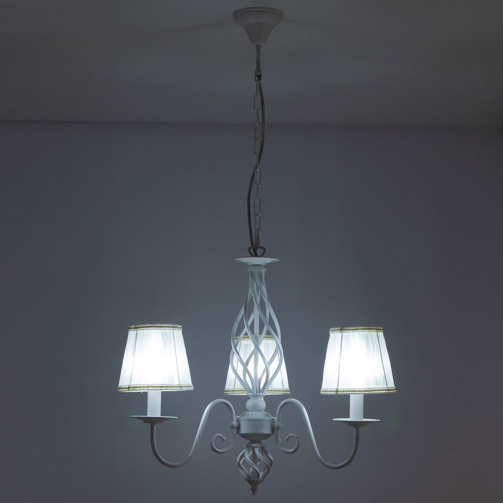 Citilux Ровена CL427130 Люстра с абажурами Белая