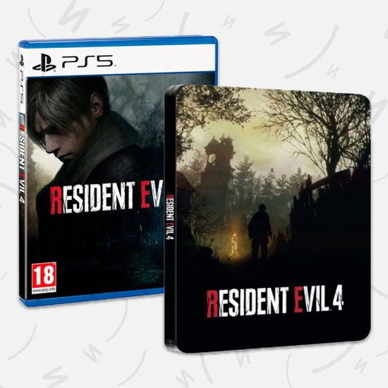 Resident Evil 4 Remake Steel Book Edition  [PS5, русская версия]