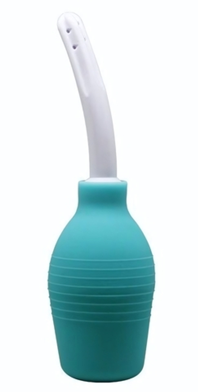 Интимный душ Mr.Play с изогнутым наконечником (Цвет: аквамариновый)