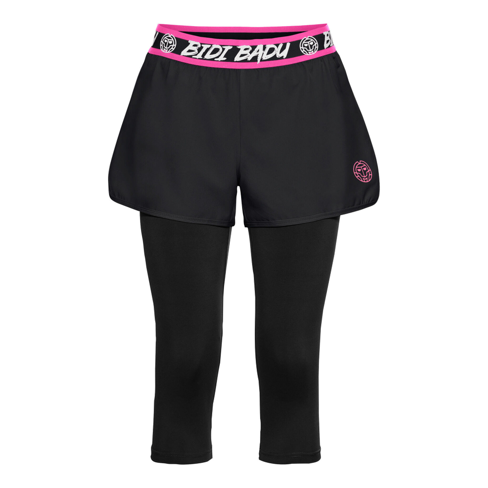 Женские теннисные шорты BIDI BADU Kara Tech Shopri Women - Black, Pink