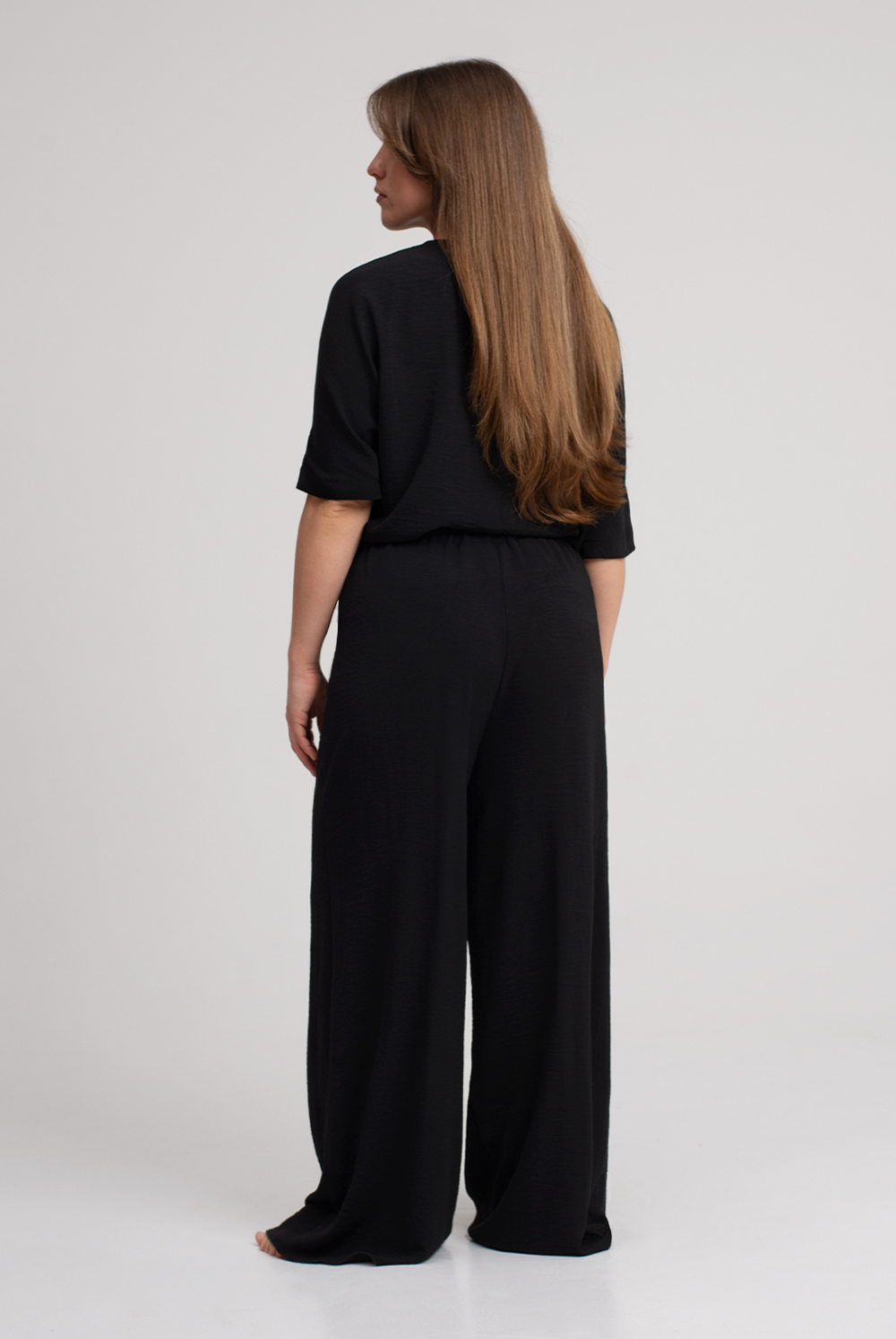 Брюки женские 4558В, черный #30Ч024558В