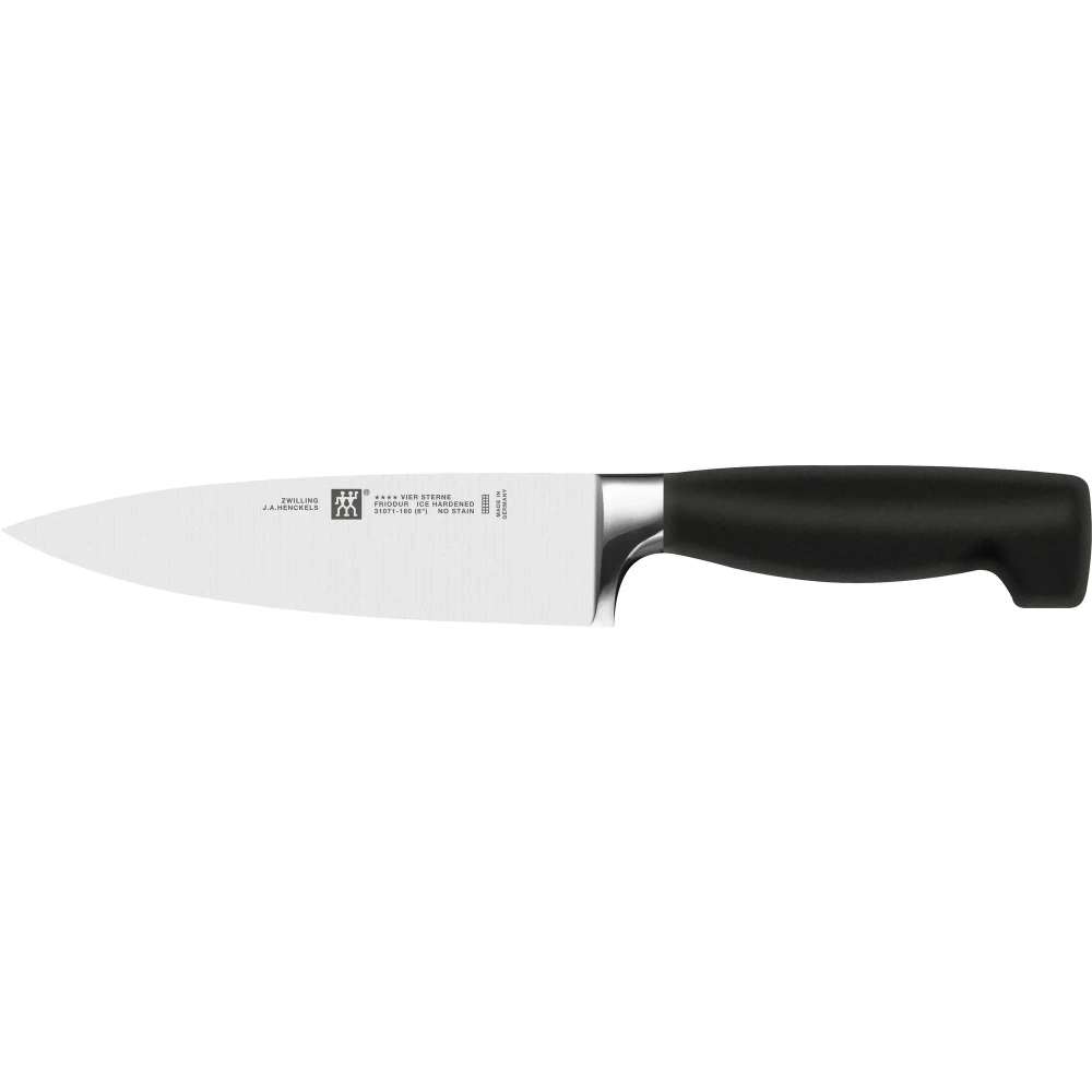 Zwilling Набор из 4 ножей Four Star в бамбуковом блоке