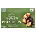 Sahale Snacks, глазированная смесь, гранат и фисташки, 9 пакетиков по 42,5 г (1,5 унции)