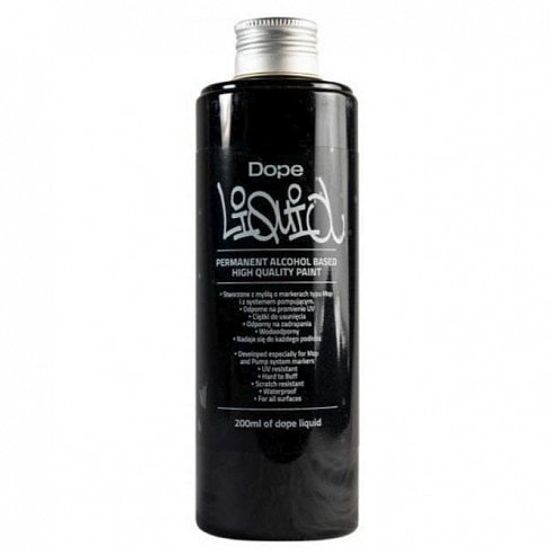 Чернила Dope Liquid paint 200ml black