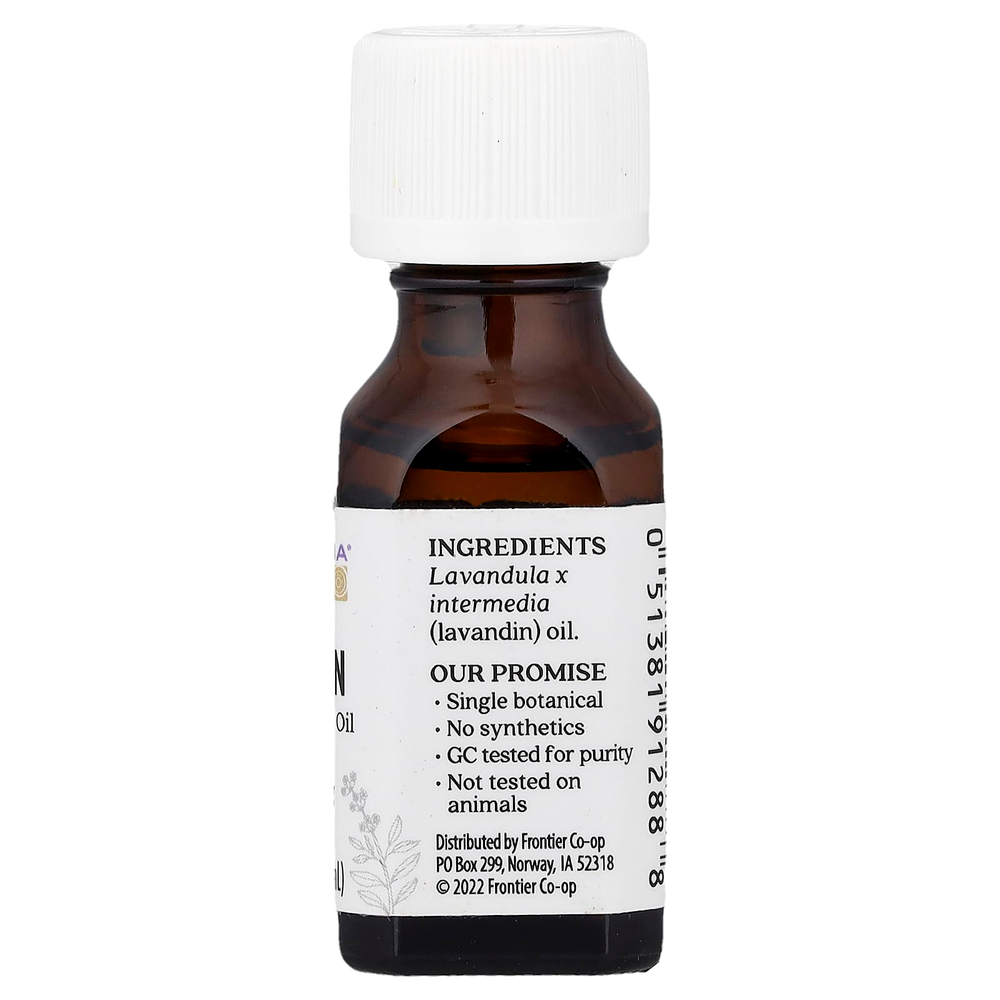 Aura Cacia, Чистое эфирное масло, лавандин, 15 мл (0,5 жидк. унции)