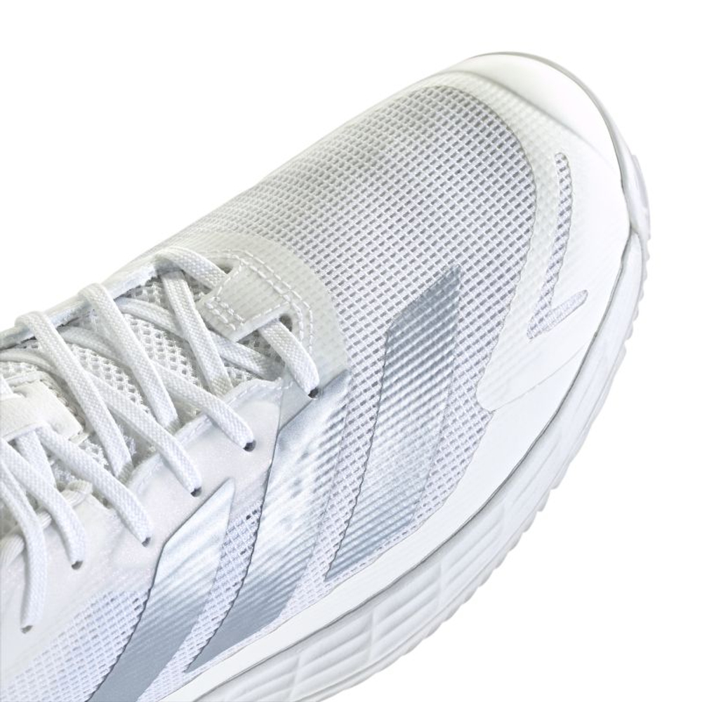 Женские теннисные кроссовки Adidas Defiant Speed 2 W Clay - white/crystal sky/core black
