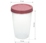 Емкость для продуктов с завинчивающейся крышкой РОЛЛ 1,0л микс (разноцветный) М1475