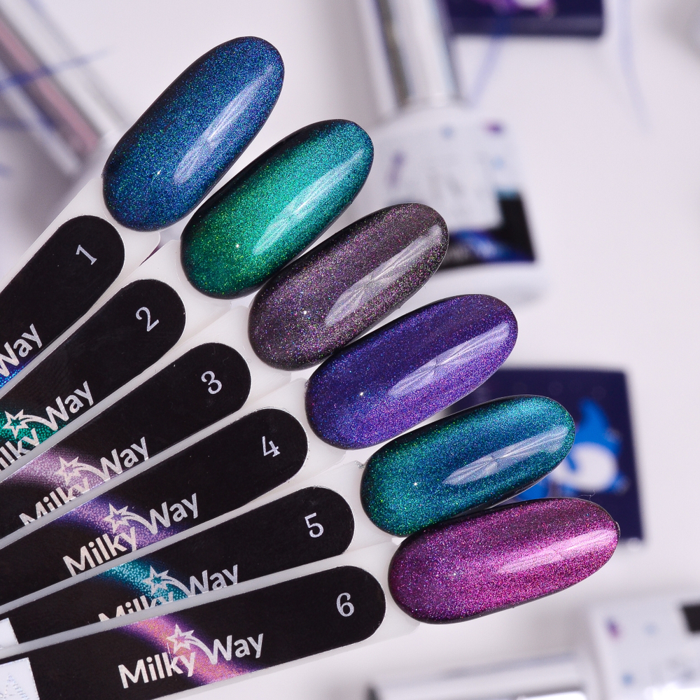 Гель-лак MILKY WAY№6, IVA NAILS, 8мл.