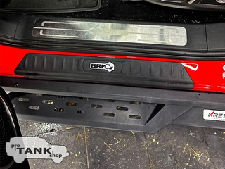 Накладки на пороги в проем дверей BRM (Черный логотип. Комплект 4 шт.) TANK 300