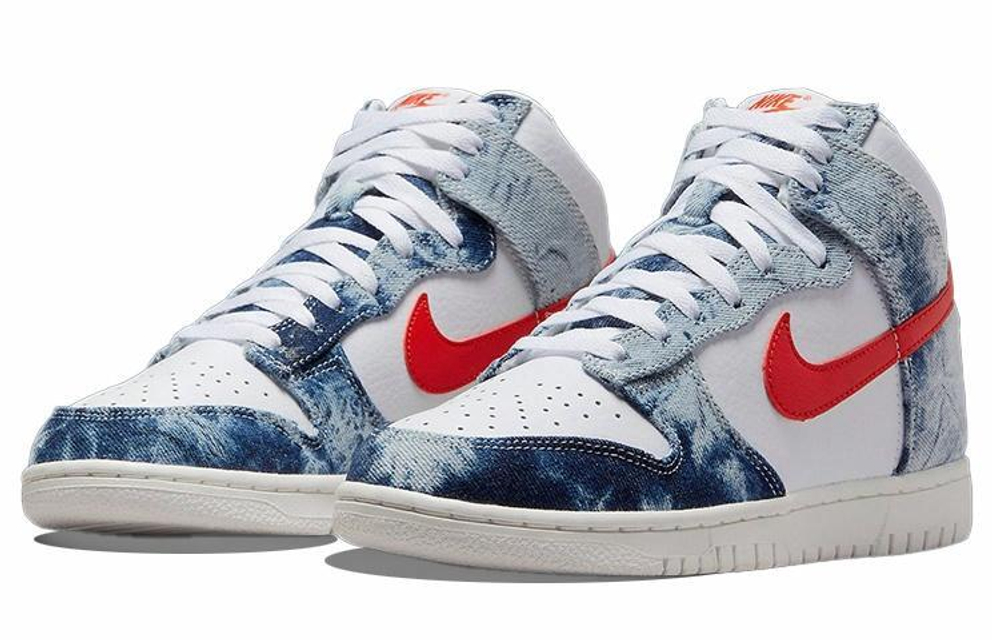 Кроссовки Nike Dunk "Washed Denim" (Женская размерная сетка)