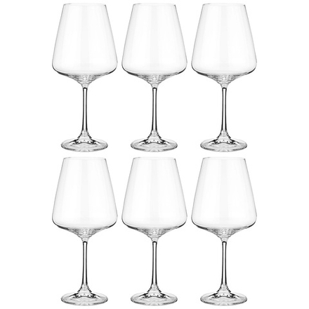 НАБОР БОКАЛОВ ДЛЯ ВИНА ИЗ 6 ШТ. "NAOMI / CORVUS" 570 МЛ.