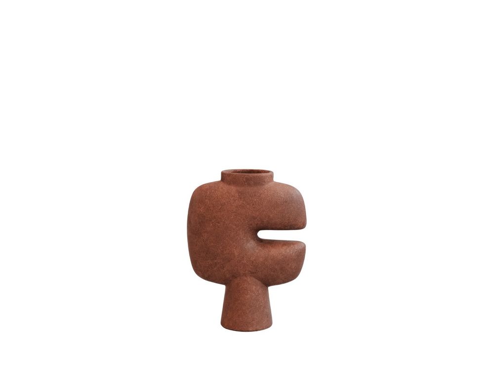 Ваза Tribal Vase, Medio - Terracotta