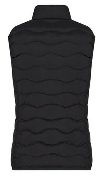 Женская теннисная жилетка EA7 Woman Woven Bomber Jacket - черный