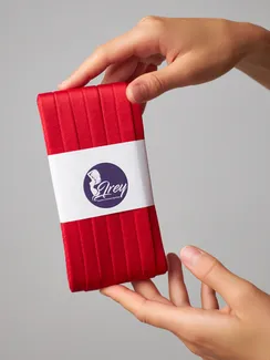 100 Чехол для каркасов бесшовный, Греция, красный 100