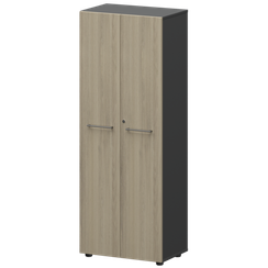 Шкаф для одежды KZS-46 Кронберг/Графит 598x380x1595 Кортез