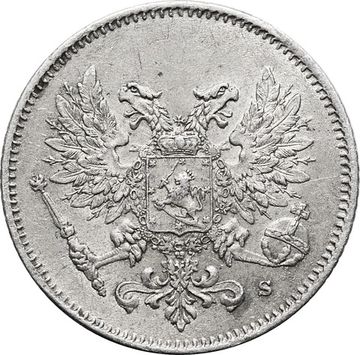 25 пенни (pennia) 1917 S (монета для Финляндии)