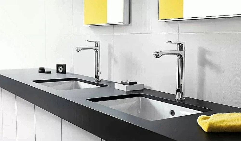 Смеситель для раковины Hansgrohe Metris 31185000 хром