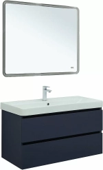 Тумба с раковиной Aquanet Вега 2.0 337945/323884 100 маренго