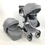 Детская коляска Luxmom 608 2в1 (серый)