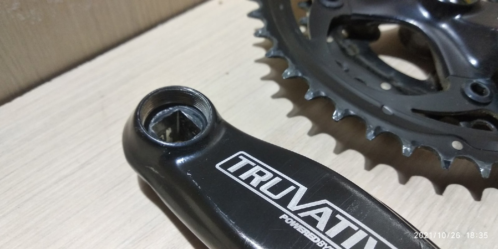 Система шатунов Truvativ Fived 175 мм + каретка