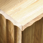 Стол журнальный Розенбург из дуба с нишей