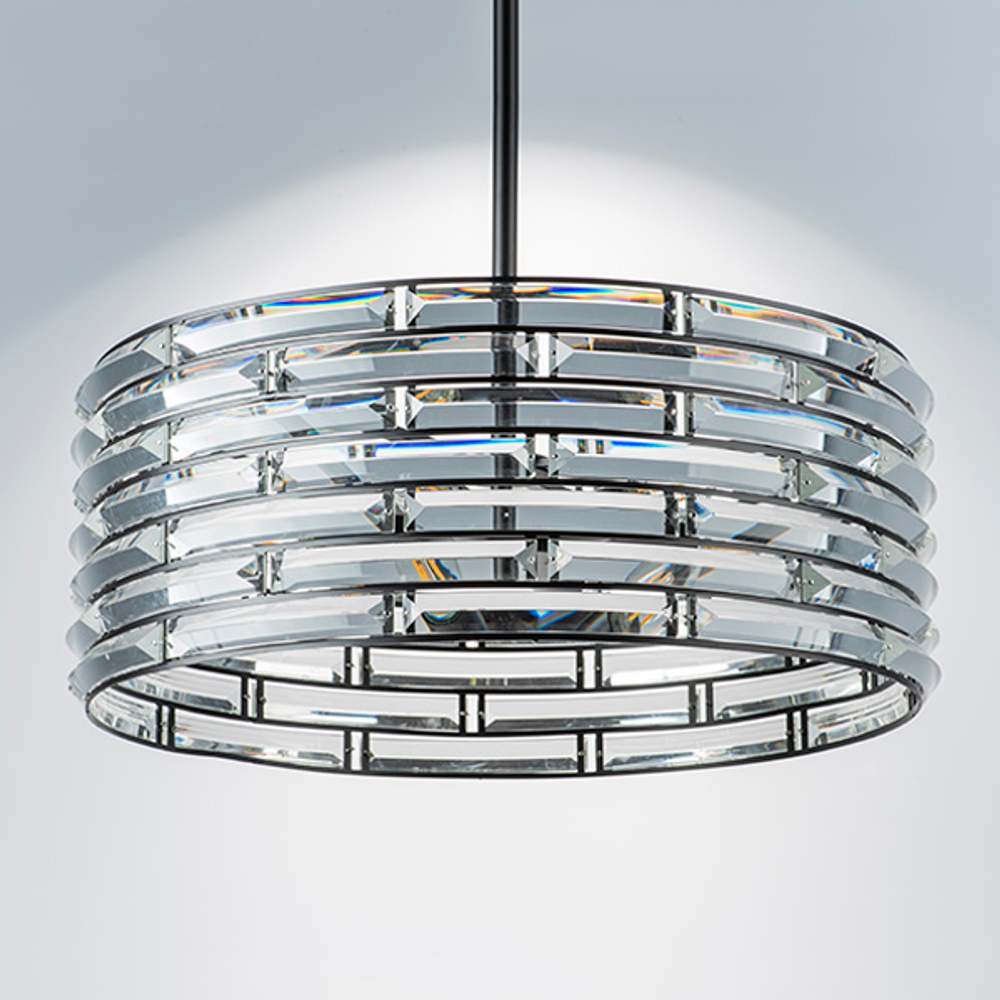 746068 Люстра AMERIGO 6х40W E14 УМБРА ПРОЗРАЧНЫЙ