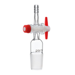 Керн 29/32 с прямым отводом, с краном PTFE