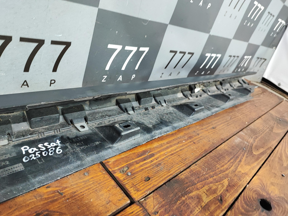Накладка порога левого Volkswagen Passat B8 Alltrack 15-22 Б/У Оригинал 3G9853855