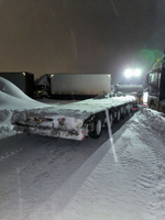 Спецприцеп 9942* Полуприцеп тяжеловоз 6 осей 9942L6-05 (Раздвижной)