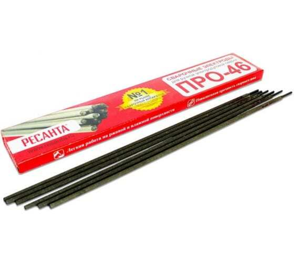 ЭЛЕКТРОДЫ РЕСАНТА ПРО-46 Ø3,0 1КГ 71/6/36