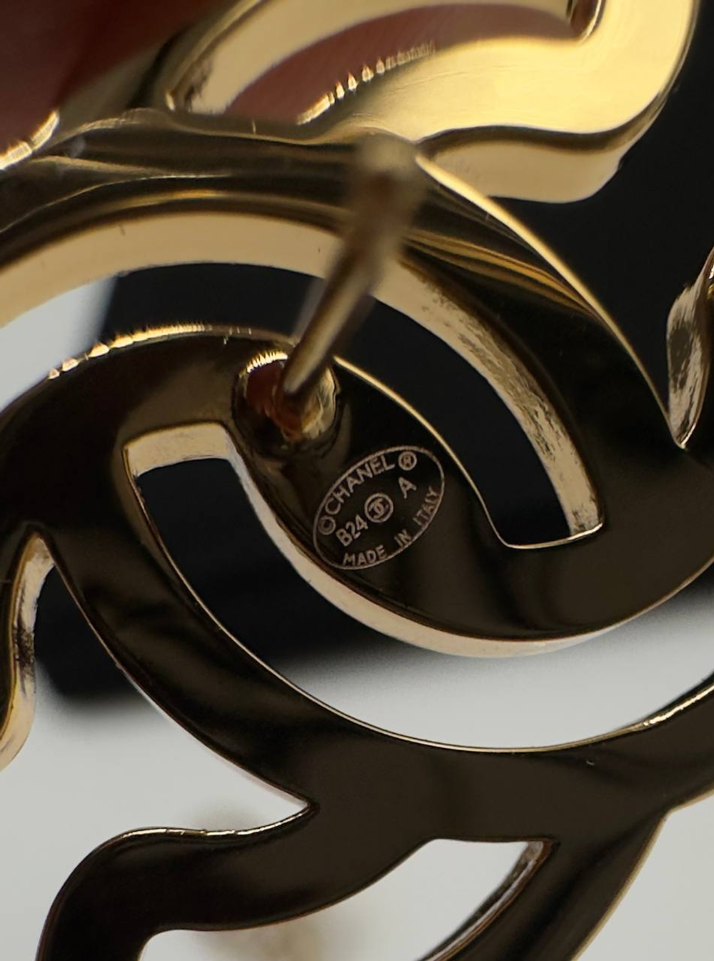 Серьги CHANEL