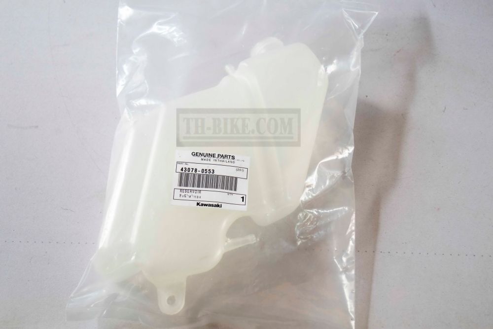 43078-0553. RESERVOIR. Reserve tank for Kawasaki ER-6F, NINJA650 2012-2016. Ninja400