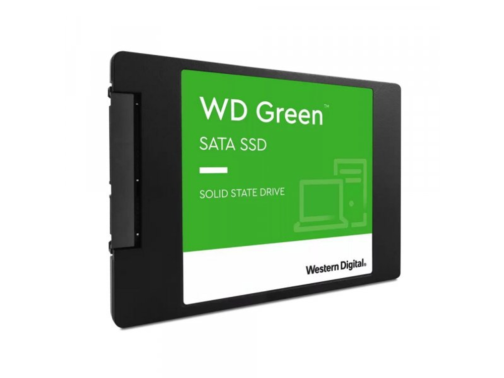 SSD накопитель Western Digital WD Green 1ТБ, 2.5" SATA, SATA III, [WDS100T3G0A]