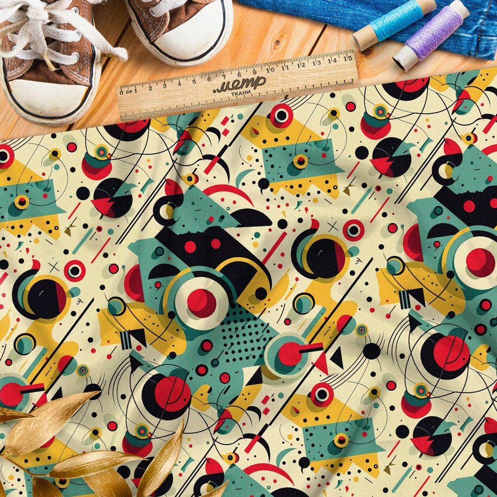 Ткань бифлекс  мысли Кандинского
