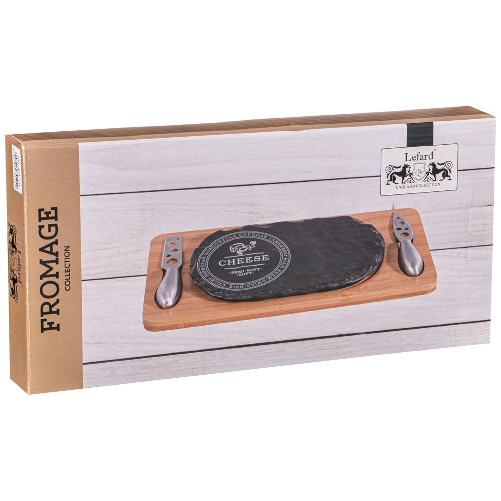 НАБОР ДЛЯ СЫРА LEFARD "FROMAGE" 4 ПРЕДМЕТА (КОР=16ШТ.)