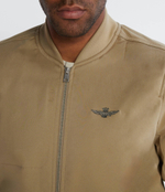 Куртка бомбер Aeronautica Militare - хаки(AB2139CT3247)