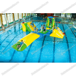 Надувной мини-аквапарк на воде «Аквапорт» 18×11×3 м