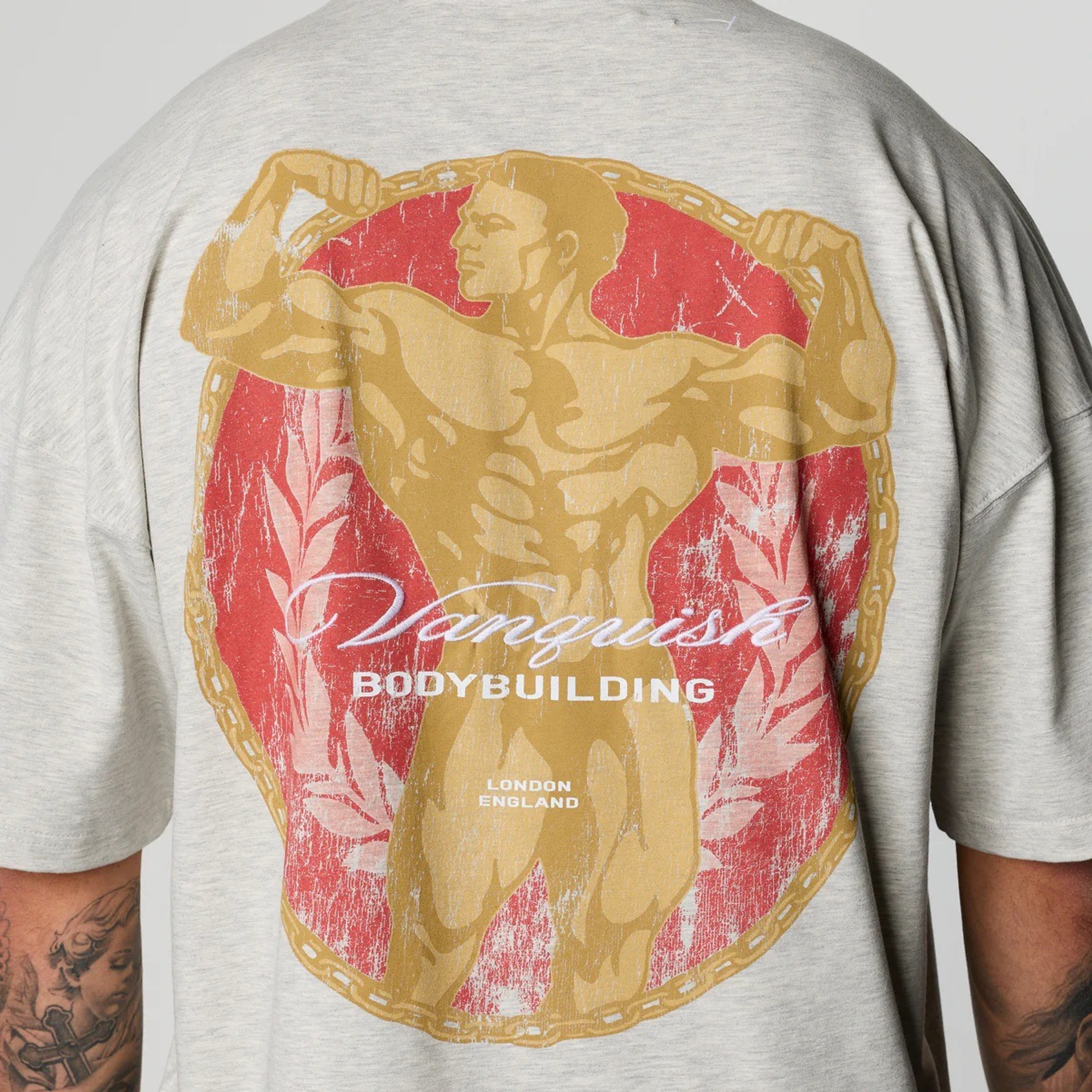 Футболка VANQUISH Golden Boy Oversized T-Shirt Grey