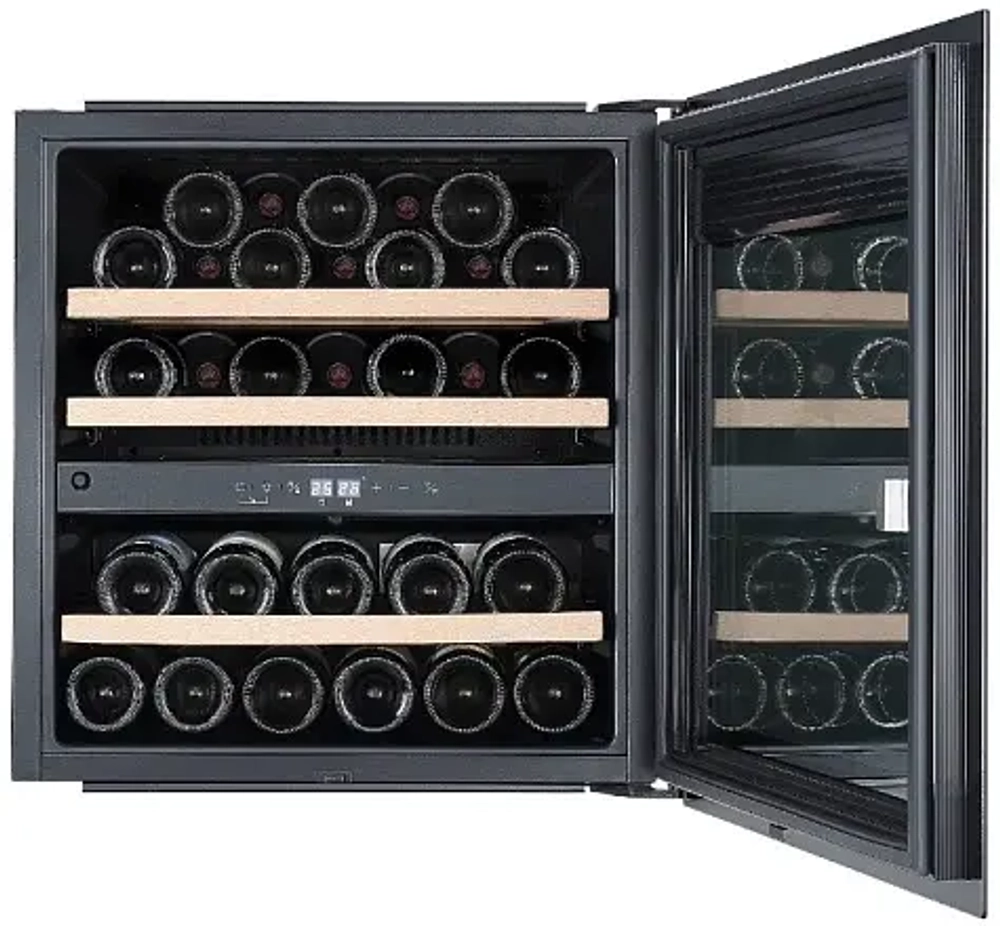 Встраиваемый винный шкаф Korting KFW 604 DB GN