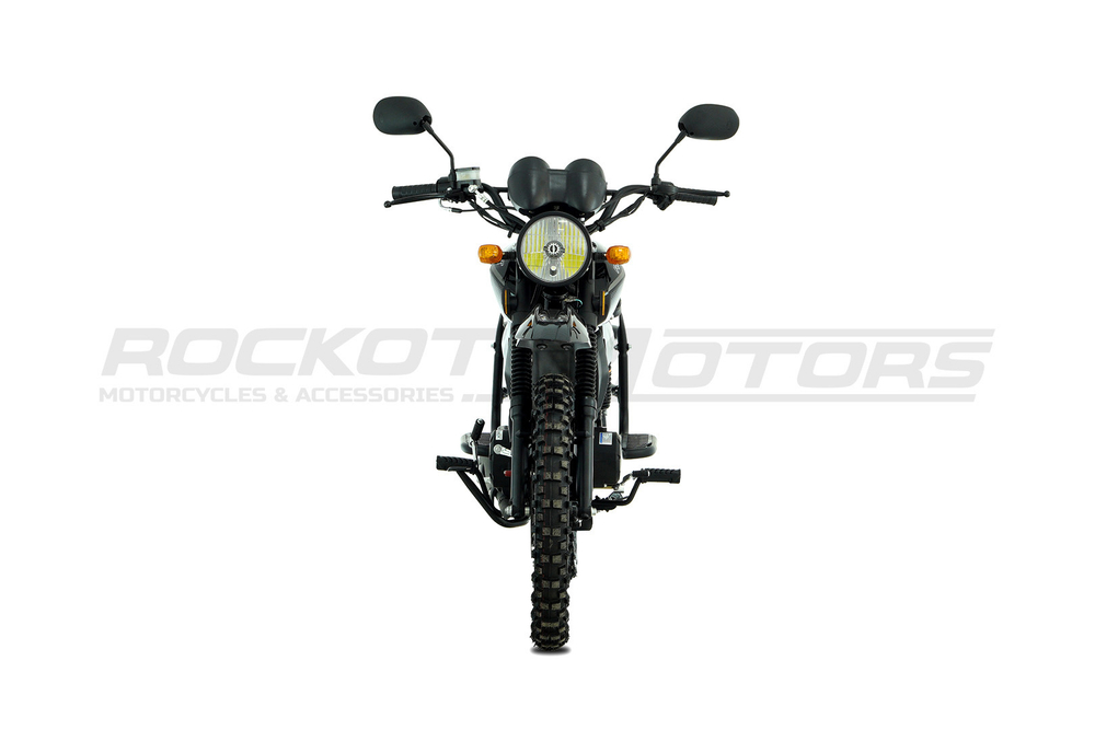 Мопед ROCKOT ALPHA OFFROAD (черный глянцевый)