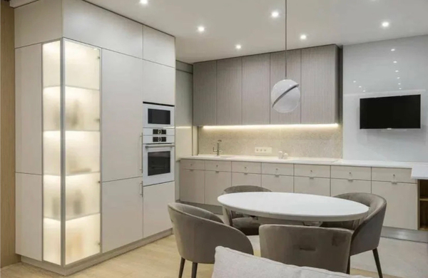 Примеры современных кухонь в дизайне из интернета