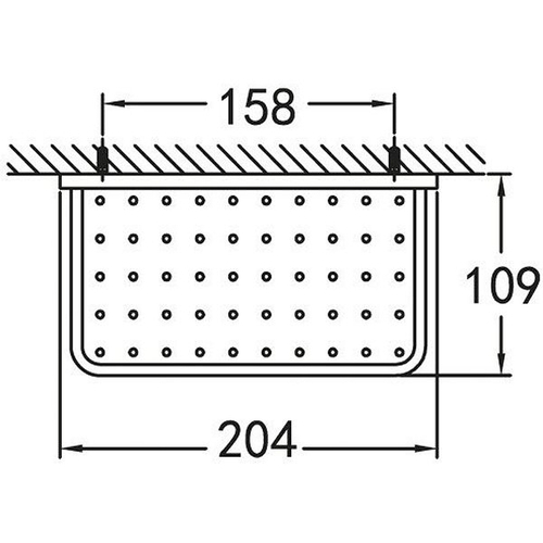 Мыльница Cezares Maxima CZR-F-8919A Хром