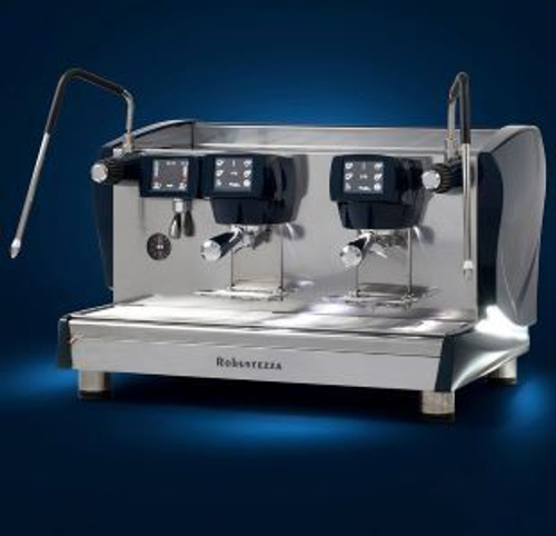 КОФЕМАШИНА АВТОМАТ ROBUSTEZZA MI2E/ ЧЕРНАЯ ВЫСОКАЯ ГРУППА МУЛЬТИФАЗНАЯ