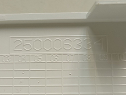 WMSG7105 кт46 Декоративная нижняя панель для стиральной машины Hotpoint-Ariston 25006334 б/у